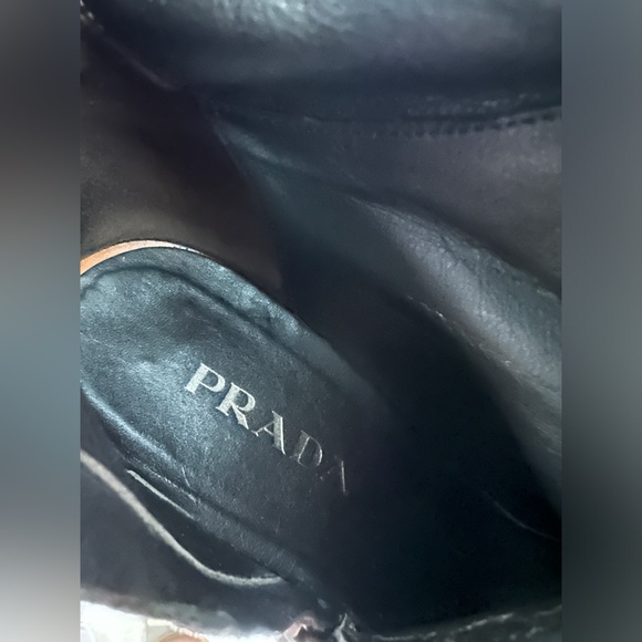 Prada Moro Suede Stretch Knee High Boots Brown 38.5 (US 8.5) Women’s tall boots - Picture 14 of 14